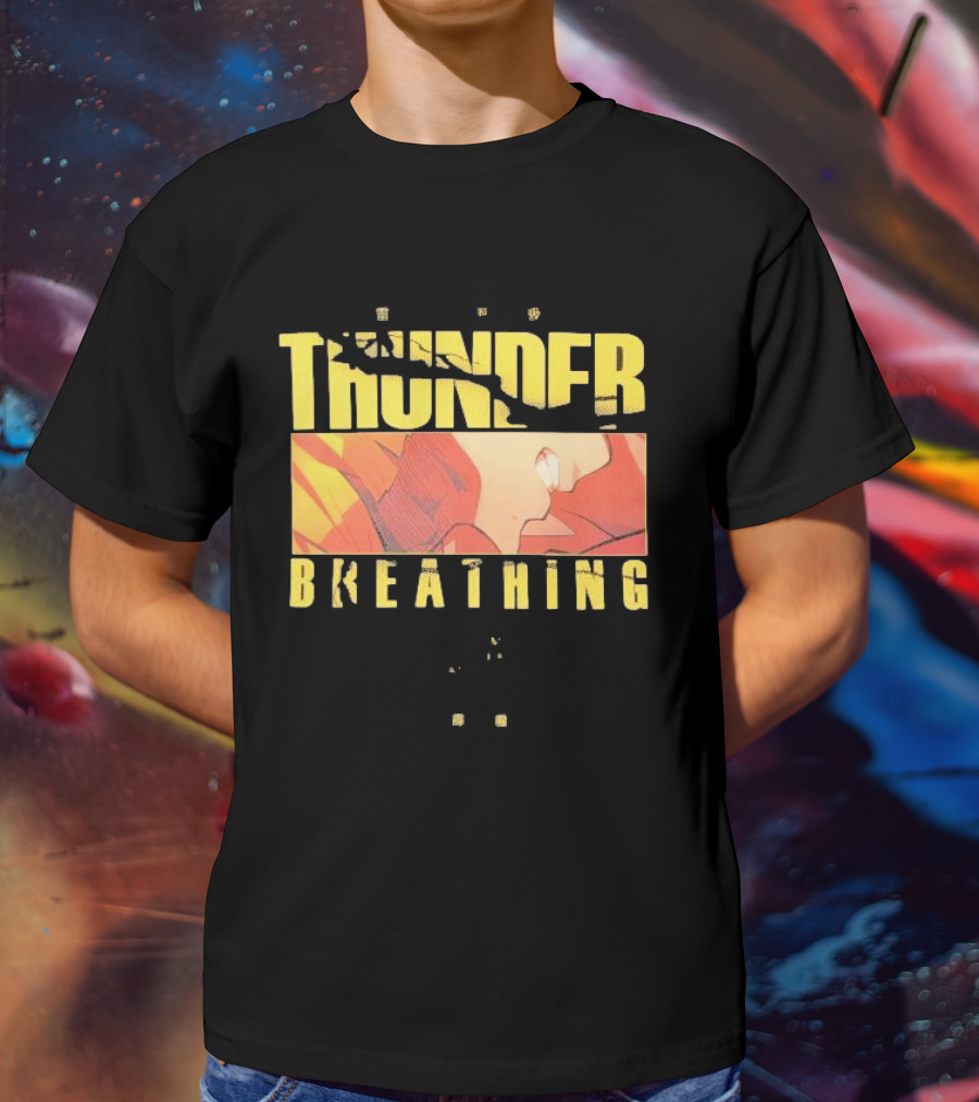 Thunder Breathing First Form Thunderclap And Flash Anime T-Shirt
