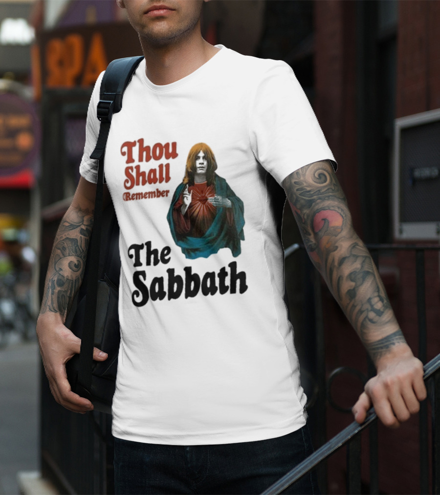Thou Shall Remember The Sabbath Black Sabbath T-Shirt