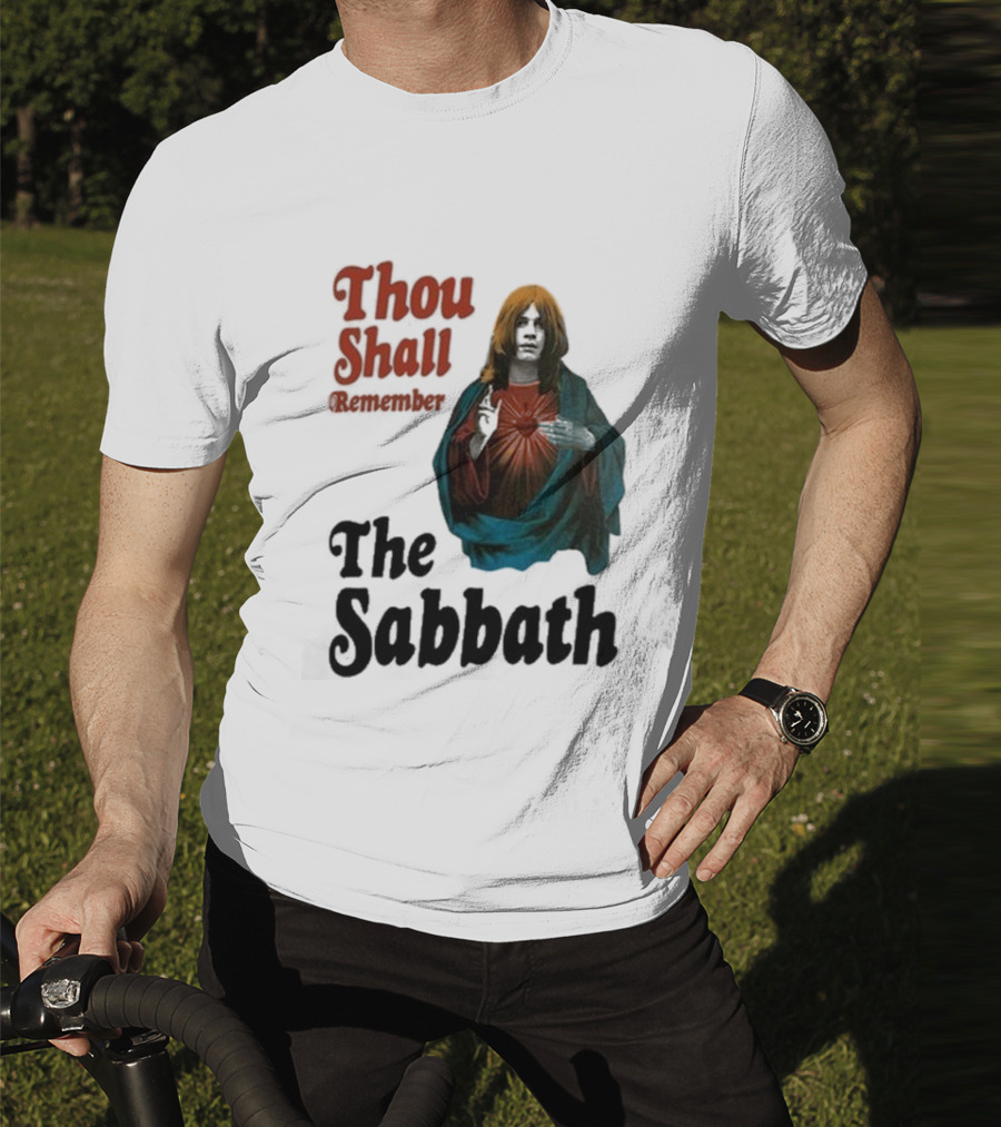 Thou Shall Remember The Sabbath Black Sabbath T-Shirt