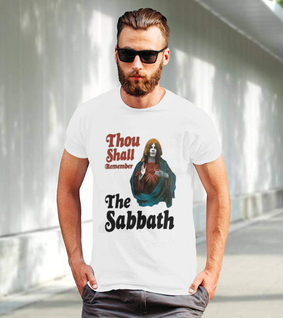 Thou Shall Remember The Sabbath Black Sabbath T-Shirt