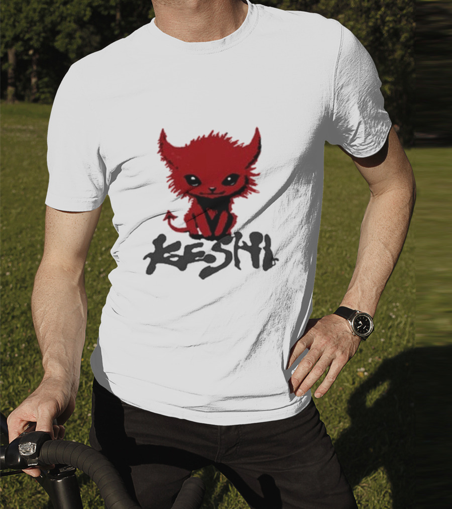 Keshi Red Devil Monster Character T-Shirt