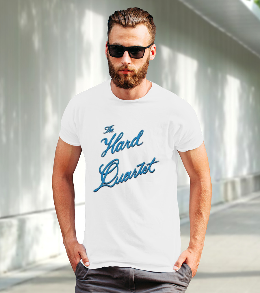The Hard Quartet Band Blue T-Shirt
