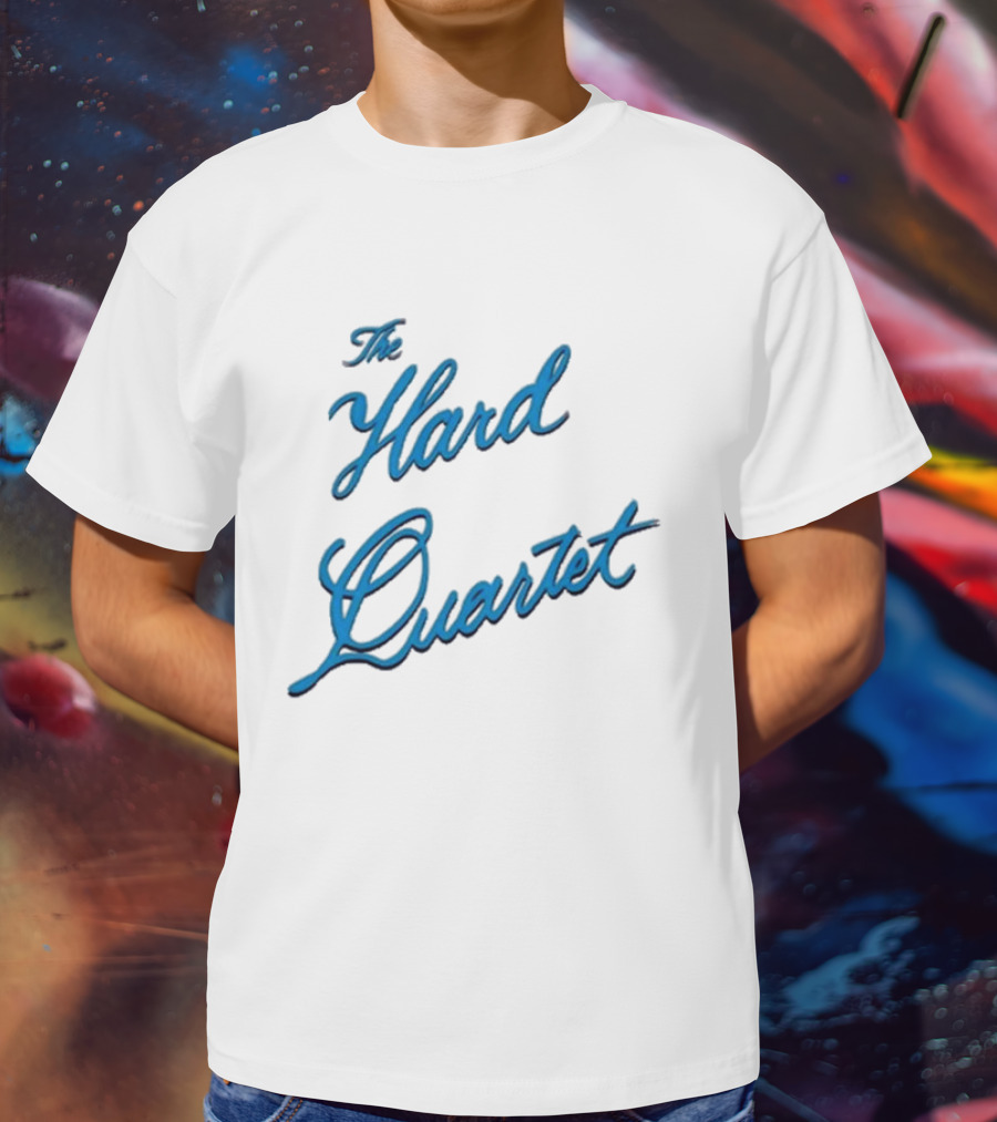 The Hard Quartet Band Blue T-Shirt