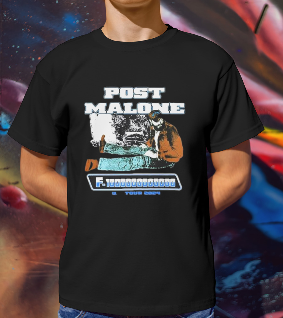 Post Malone F-1 Trillion U.S. Tour T-Shirt