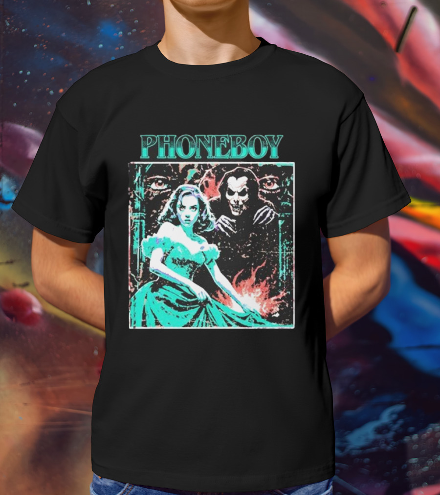 PHONEBOY A Night Of Ultimate Horror Vintage Gothic Horror Aesthetic T-Shirt