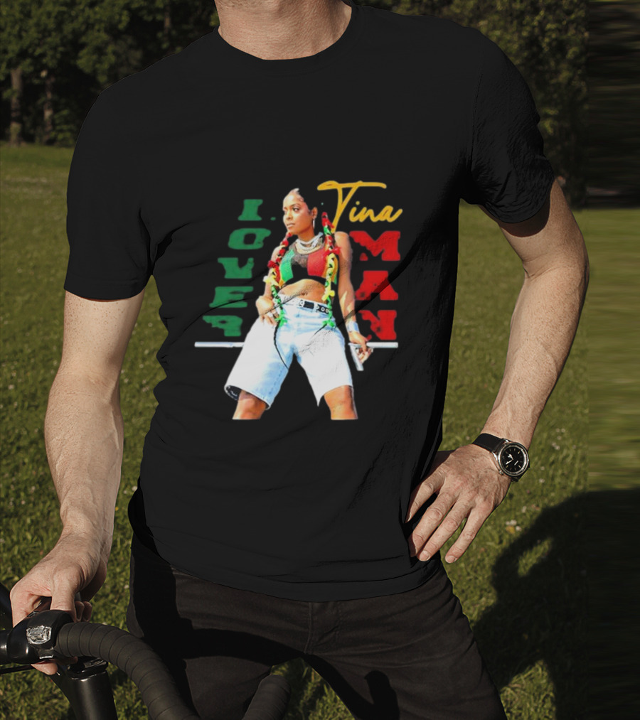 Tina Pinnock Lover Man Reggae Style Vibes T-Shirt
