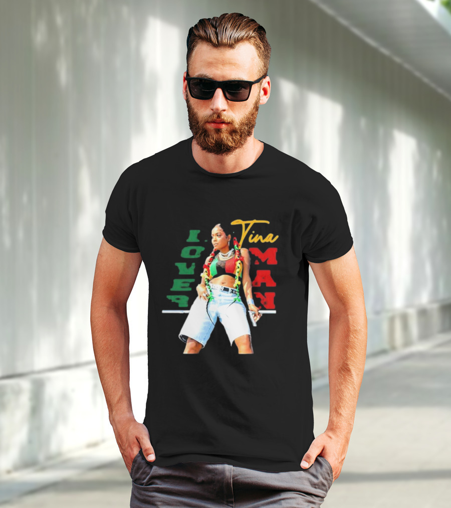 Tina Pinnock Lover Man Reggae Style Vibes T-Shirt
