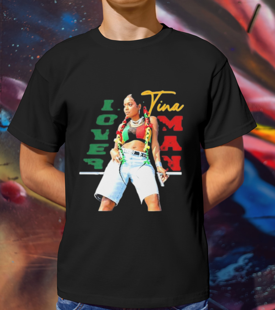 Tina Pinnock Lover Man Reggae Style Vibes T-Shirt