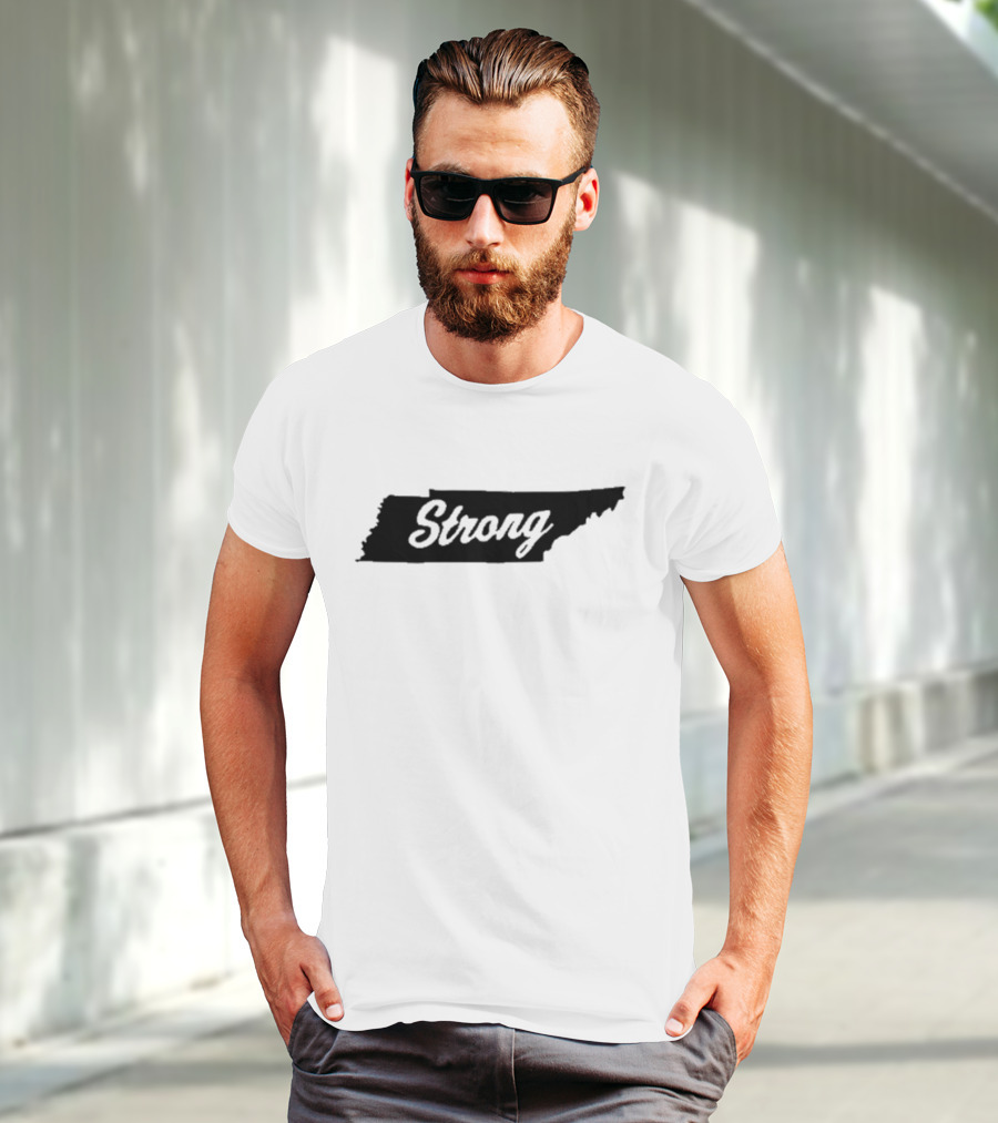 Tennessee Strong Hurricane Helene Fundraising Support T-Shirt