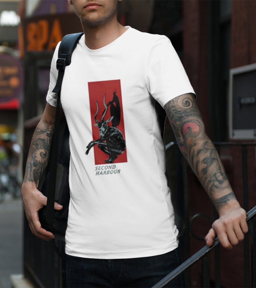 Second Harbour Gazelle And Bird T-Shirt