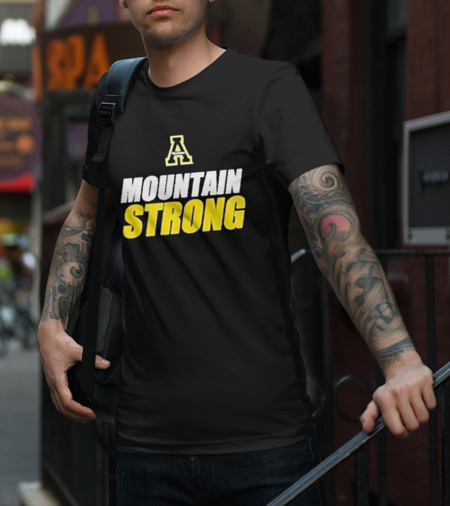 Appalachian State Mountaineers A Mountain Strong T-Shirt