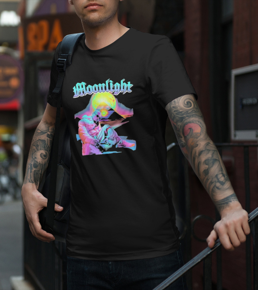 Moonlight Neon Vibes With Chris Brown T-Shirt