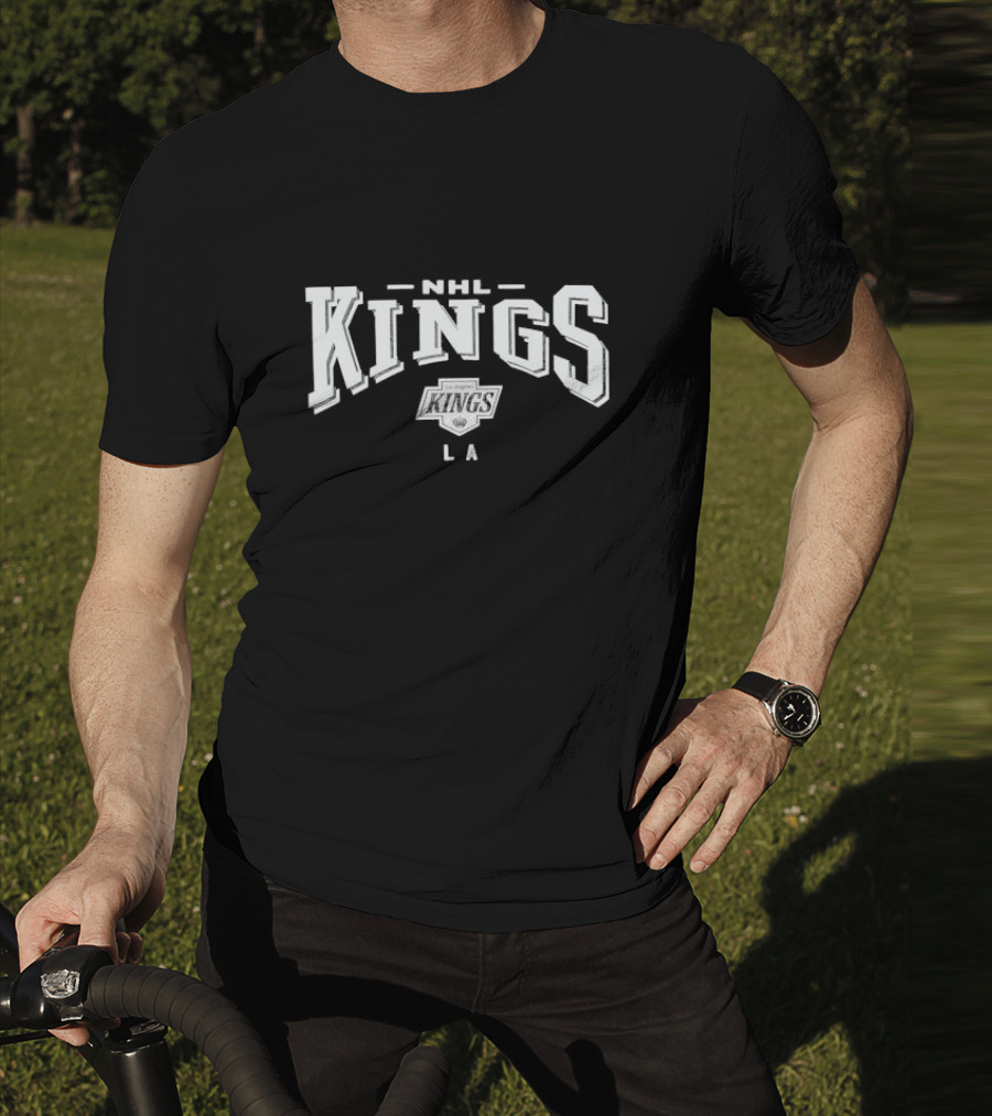 Mitchell And Ness NHL Los Angeles Kings LA Boys T-Shirt