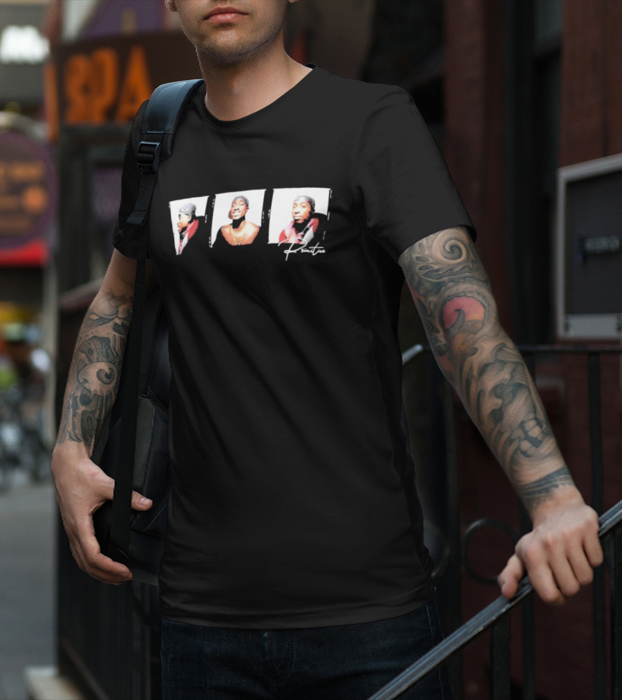 Tupac Shakur Film Strip Signature Truth T-Shirt