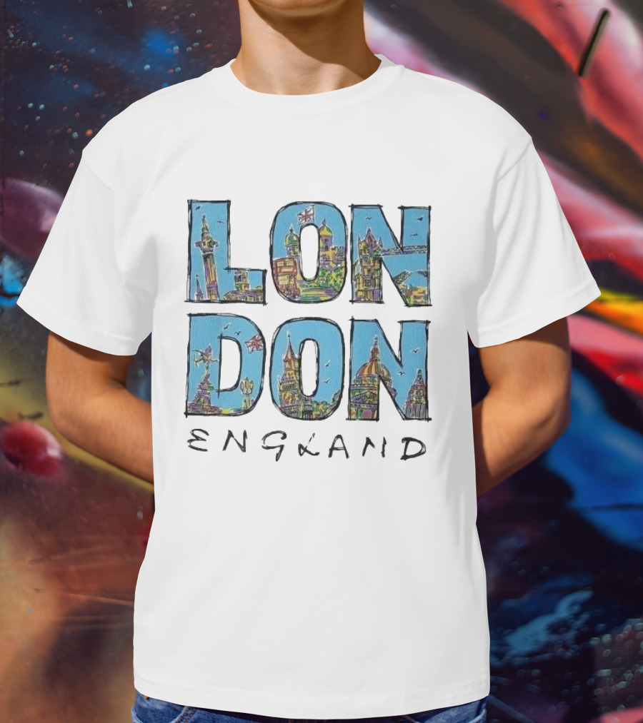 London England Landmarks T-Shirt