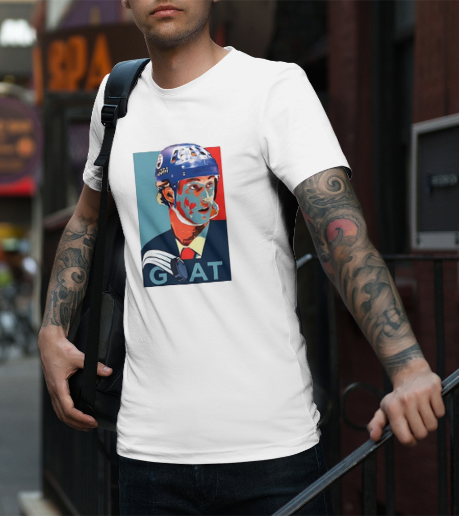 GOAT Gretzky HOPE Retro Hockey T-Shirt