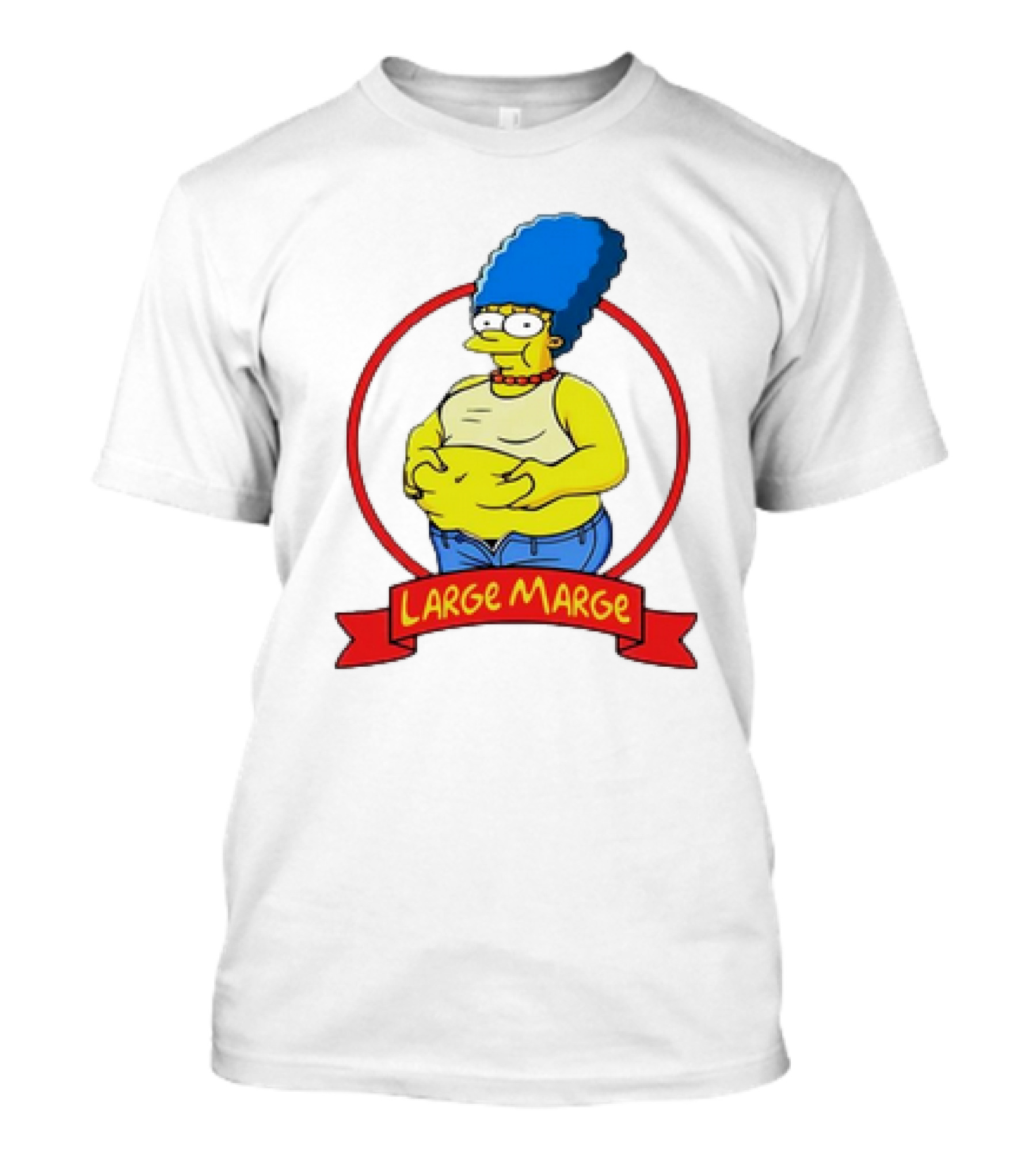 Large Marge Simpsons Cartoon Meme T-Shirt