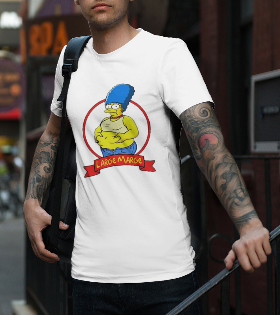 Large Marge Simpsons Cartoon Meme T-Shirt