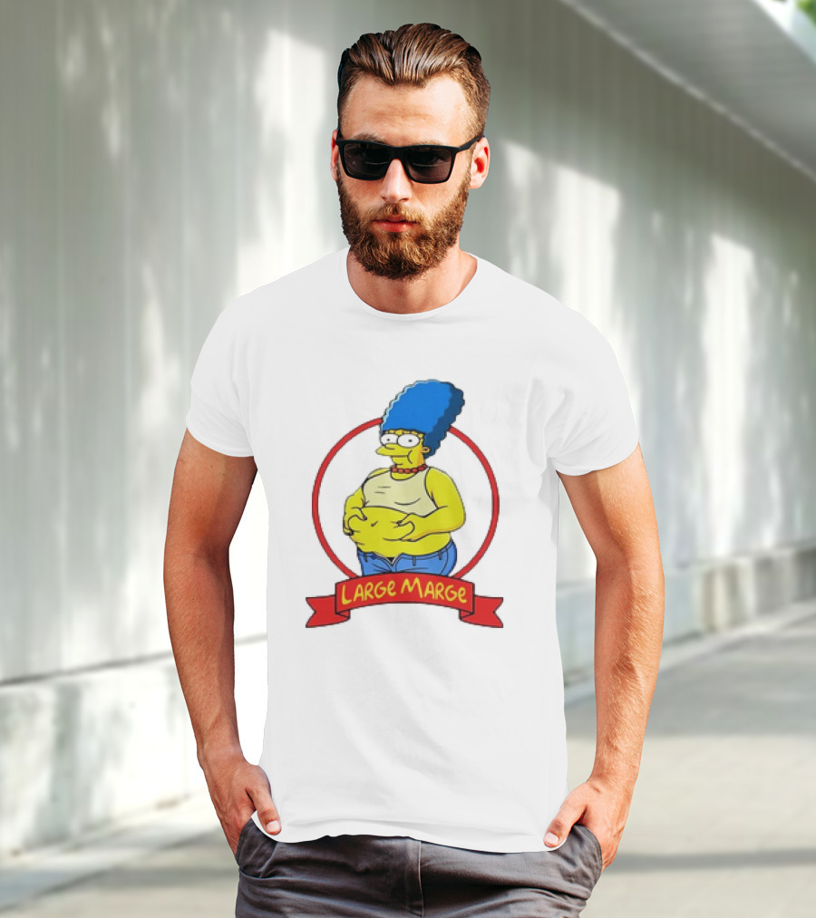 Large Marge Simpsons Cartoon Meme T-Shirt