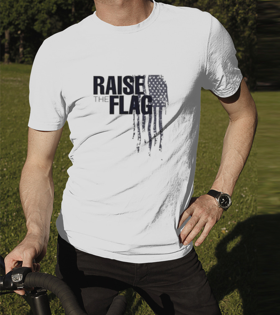 Raise The Flag Supersoft American Flag T-Shirt
