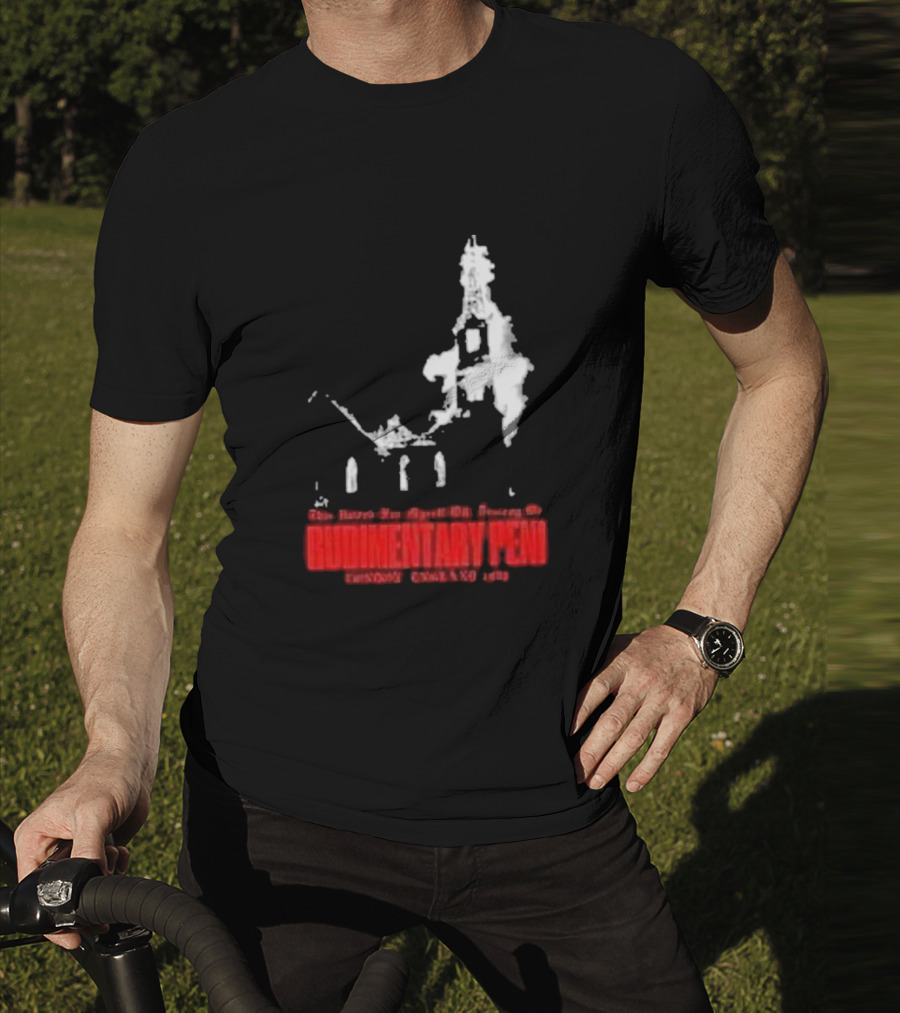 Rudimentary Peni San Francisco On Broadway 1984 Bootleg Union Death Church T-Shirt