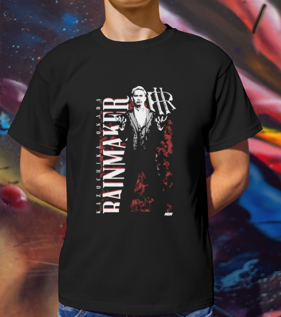 Kazuchika Okada Rainmaker CHR ABV T-Shirt