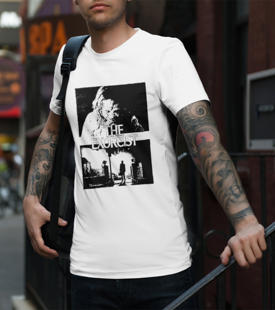 San Antonio Sharpist Horror Crossover The Exorcist T-Shirt