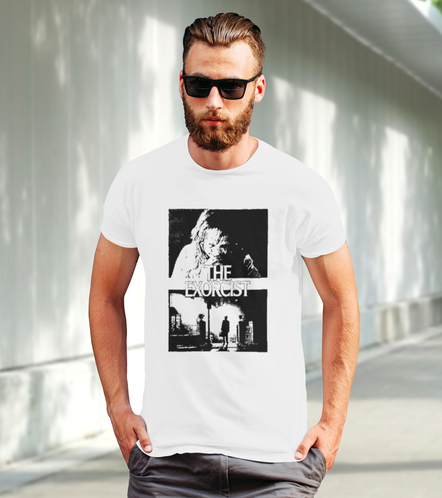 San Antonio Sharpist Horror Crossover The Exorcist T-Shirt