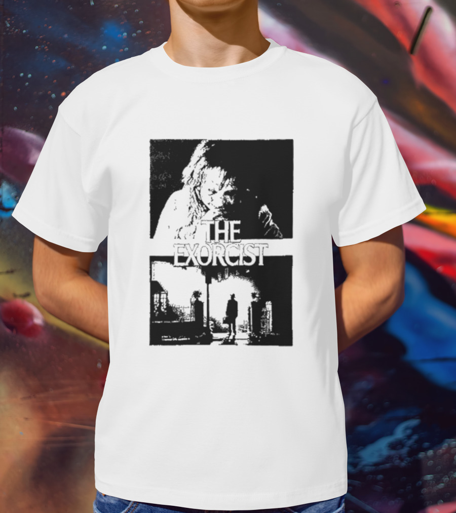 San Antonio Sharpist Horror Crossover The Exorcist T-Shirt