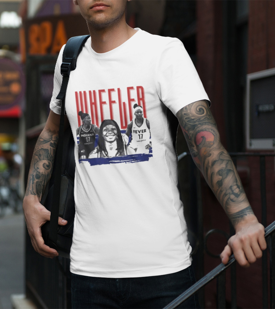 Wheeler Indiana Fever 17 Salesforce T-Shirt