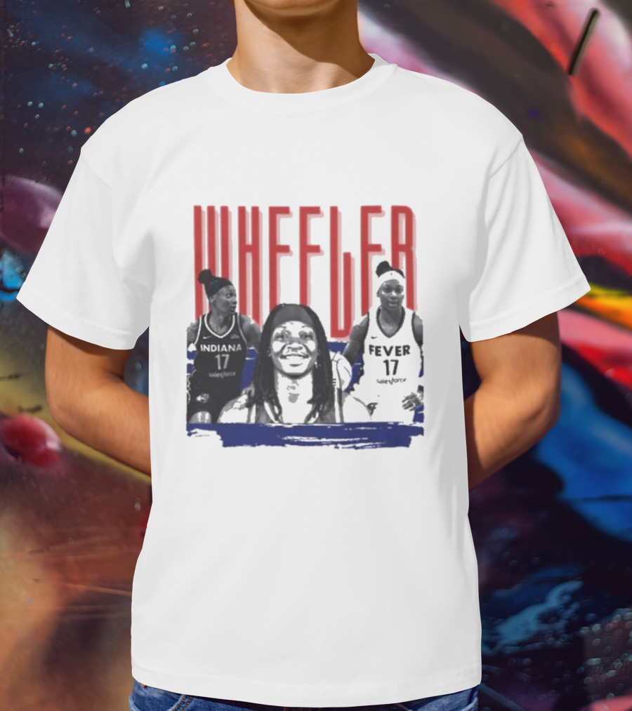 Wheeler Indiana Fever 17 Salesforce T-Shirt