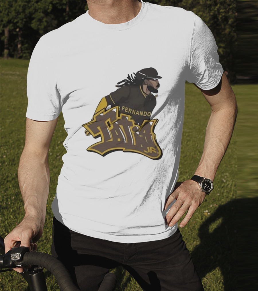 San Diego Padres Fernando Tatis Jr Player Graffiti T-Shirt