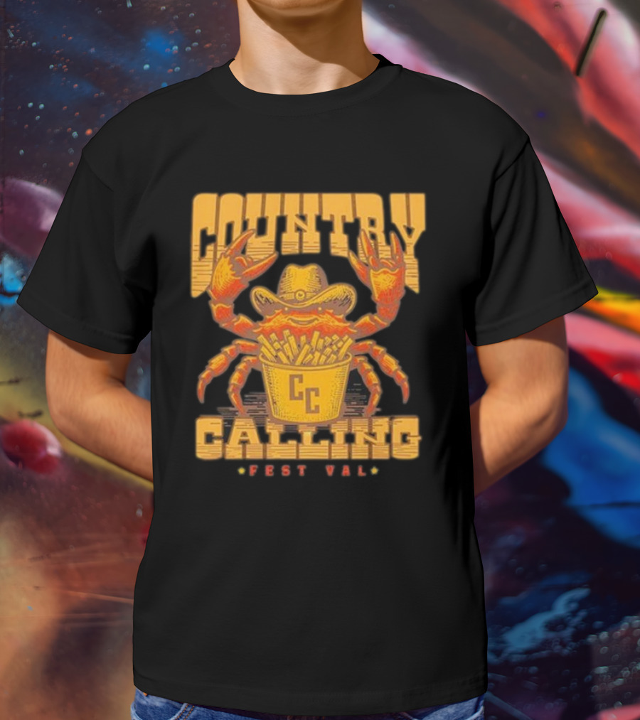 COUNTRY CALLING CRAB FESTIVAL CC LINEUP T-Shirt