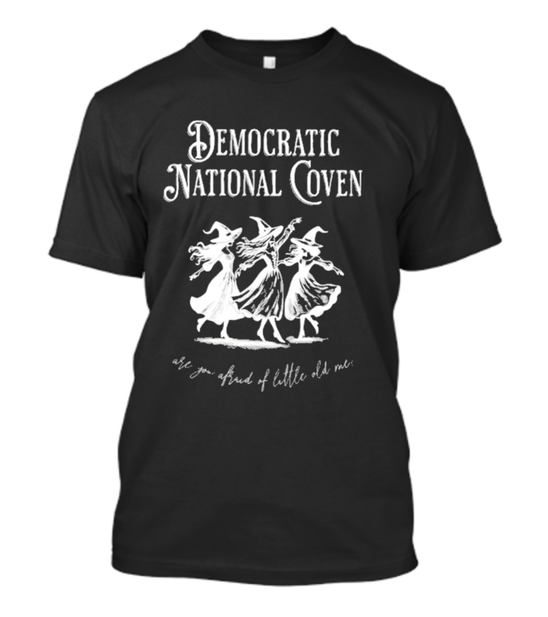 Democratic National Coven Are You Afraid Of Little Old Me T-Shirt