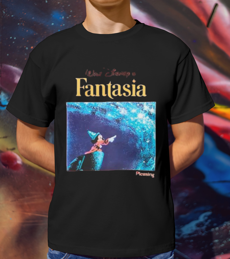 Walt Disney Fantasia L'Apprenti Sorcier Pleasing Mickey As Sorcerer's Apprentice T-Shirt