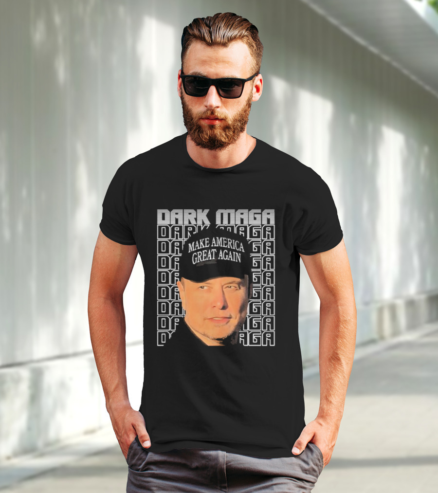 Elon Musk Dark Maga Make America Great Again T-Shirt