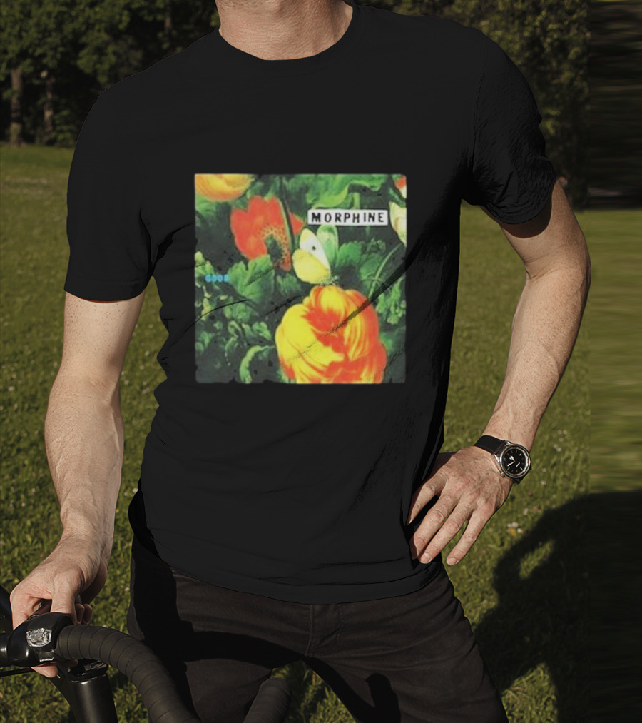 Morphine Good Floral Butterfly Garden T-Shirt