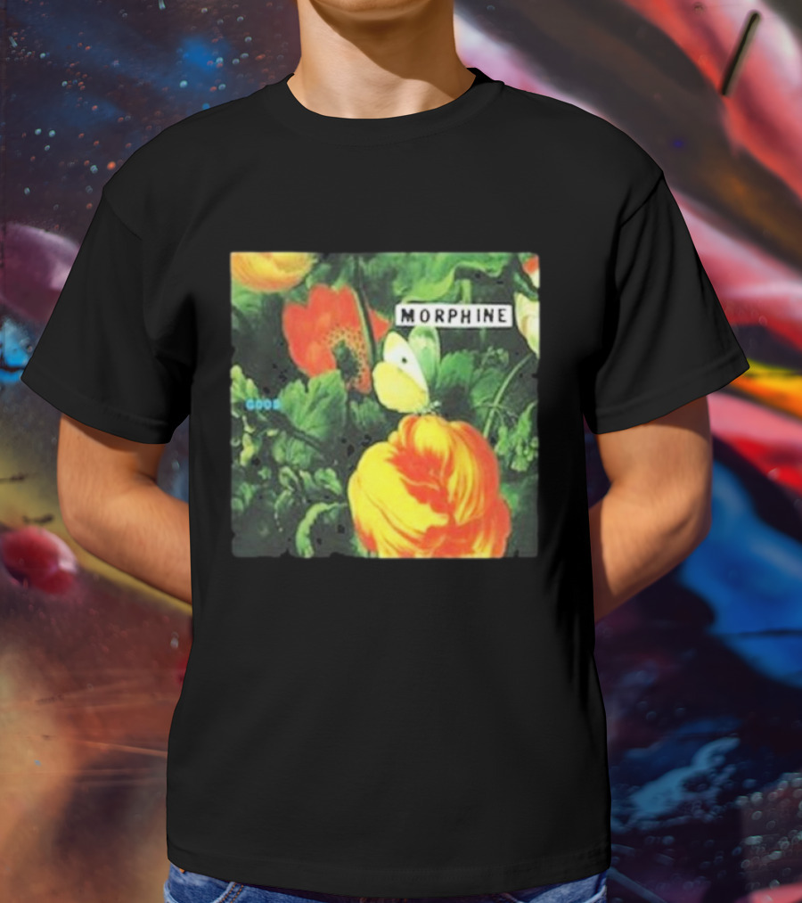 Morphine Good Floral Butterfly Garden T-Shirt