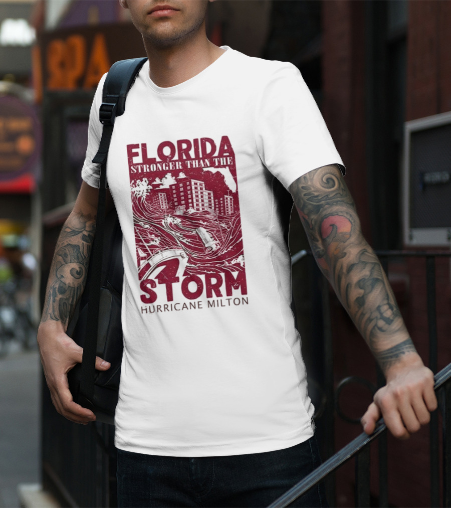 Florida Stronger Than The Storm Hurricane Milton T-Shirt