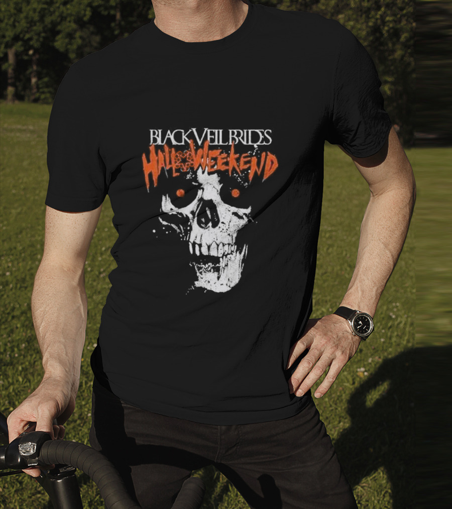 Black Veil Brides Halloweekend Skull T-Shirt