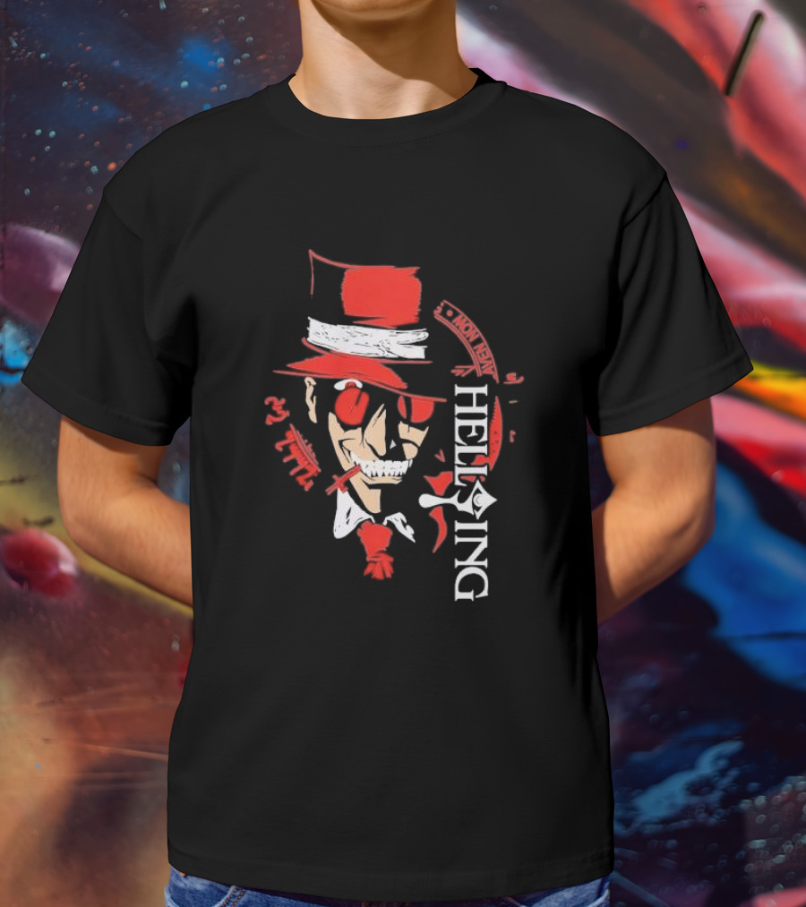 Hellsing Alucard Vampire No Life King T-Shirt