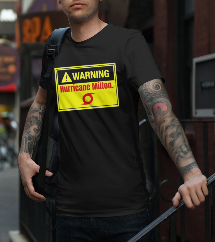 WARNING Hurricane Milton T-Shirt