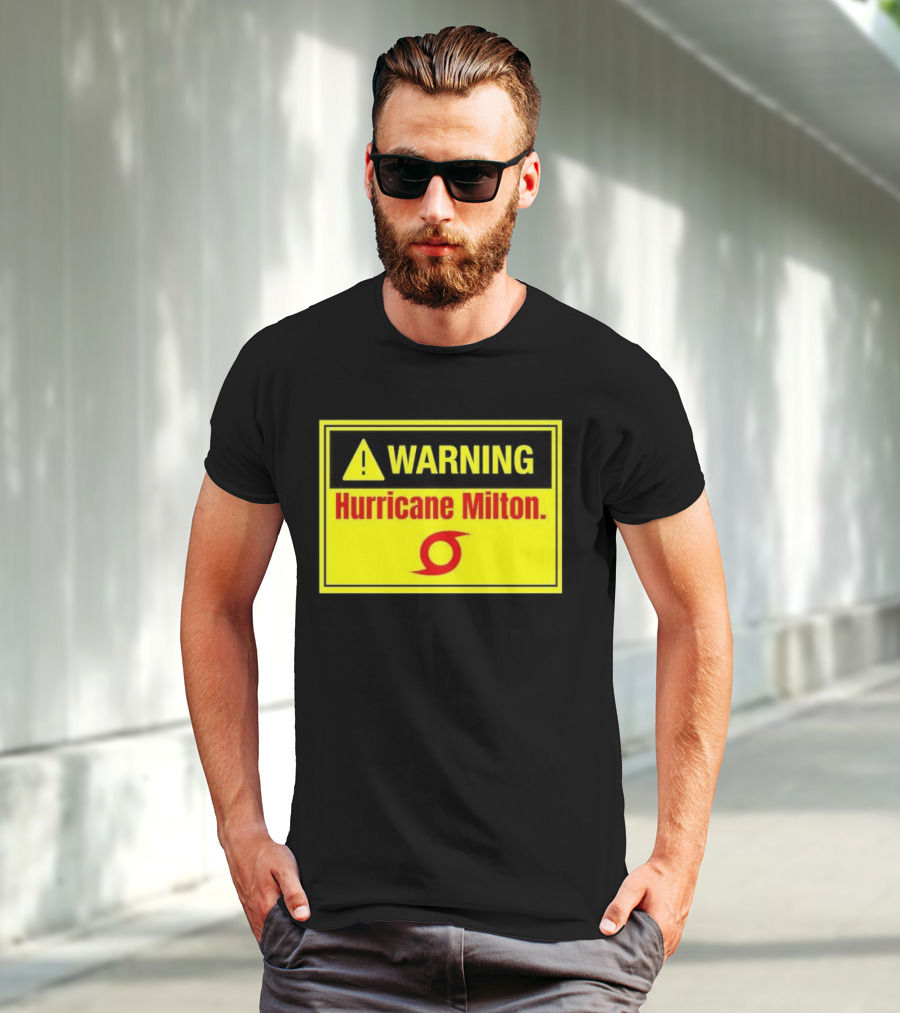 WARNING Hurricane Milton T-Shirt