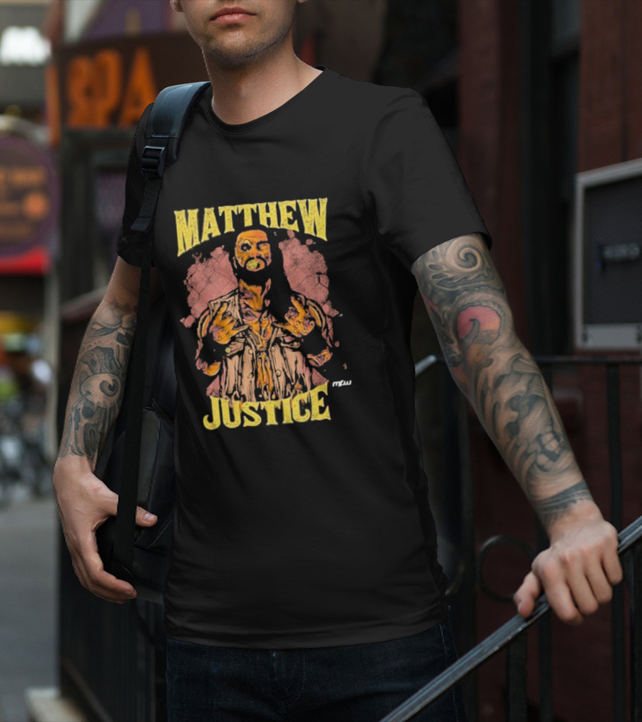 Matthew Justice Zombie Metal Rocker T-Shirt