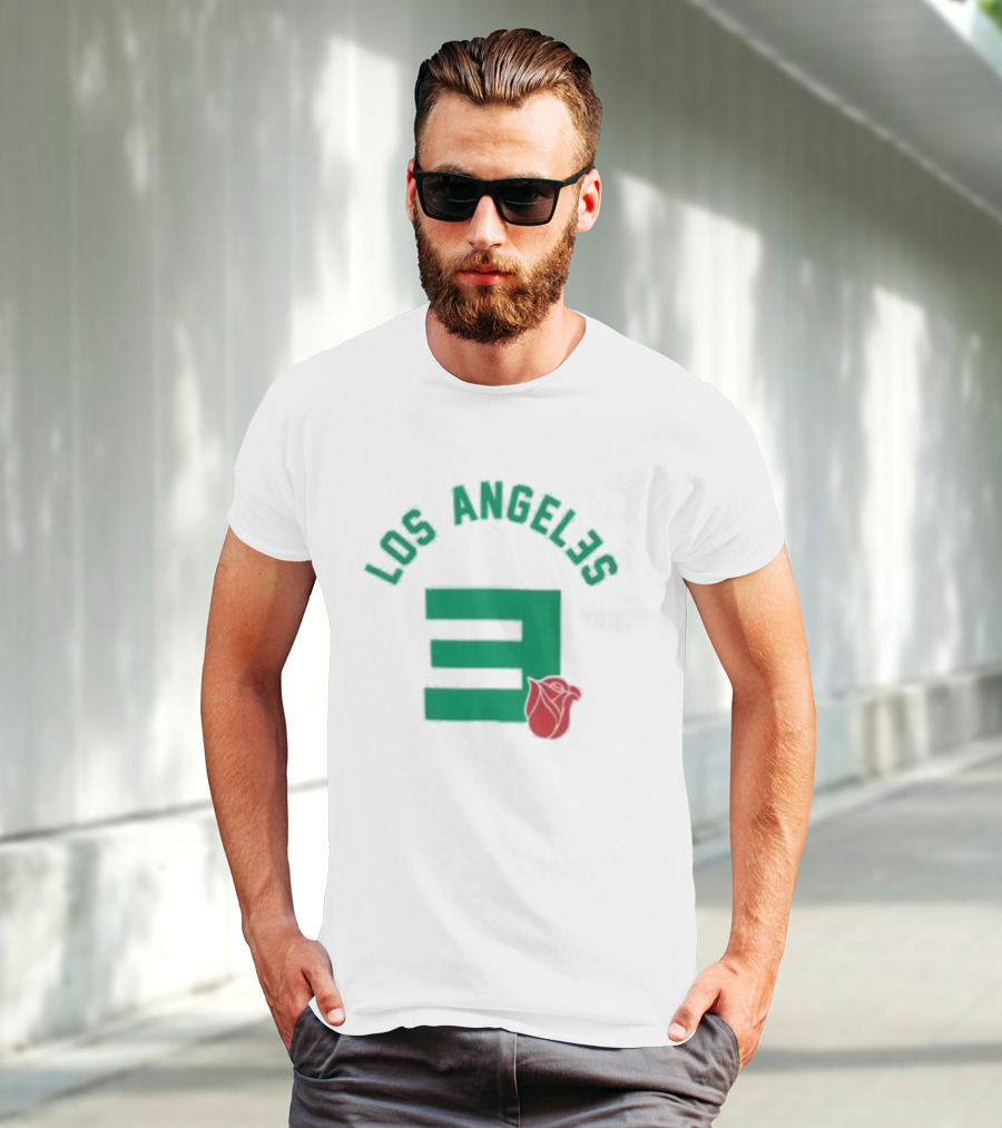 Los Angeles Eminem Rosebowl Logo Event T-Shirt
