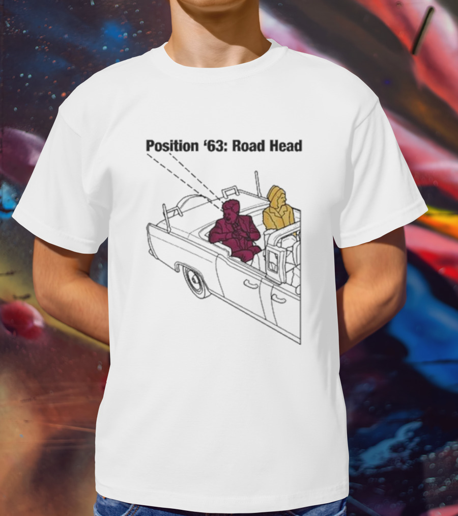 Position '63 Road Head Convertible Scene T-Shirt