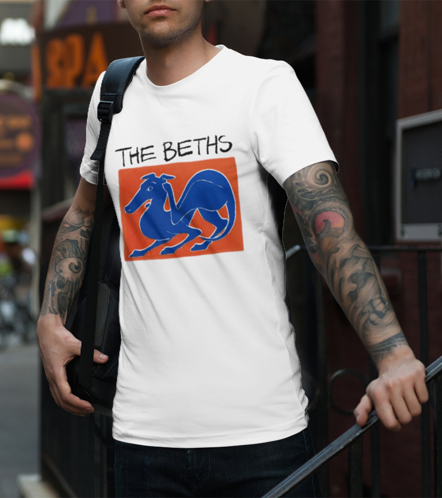The Beths Blue Dog T-Shirt