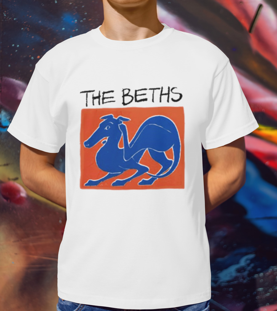 The Beths Blue Dog T-Shirt