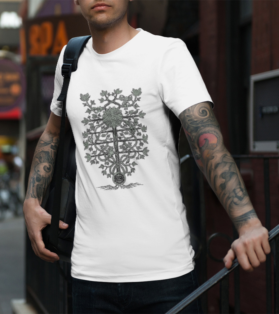 The Green Man Tree Design DLYNR T-Shirt