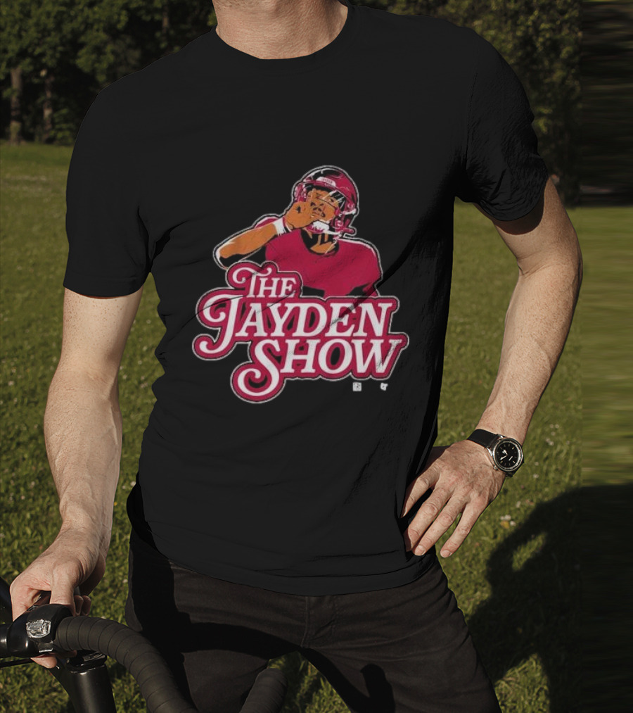 The Jayden Show Jayden Daniels Football Player T-Shirt